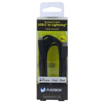 Fusebox LIGHT TO USB CABLE BLACK 6ft 131 1319 FB2